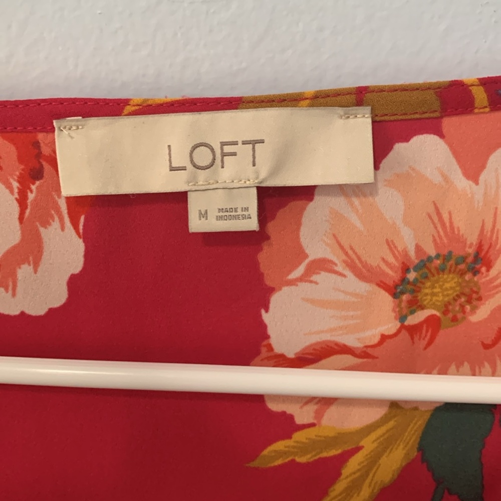 Loft medium flowered blouse - Picture 2 of 3